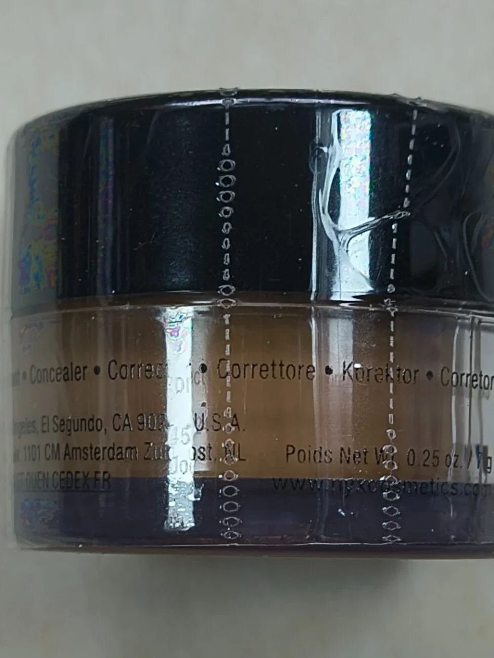 New! NYX Concealer 7 Grams Golden Jar Factory Sealed